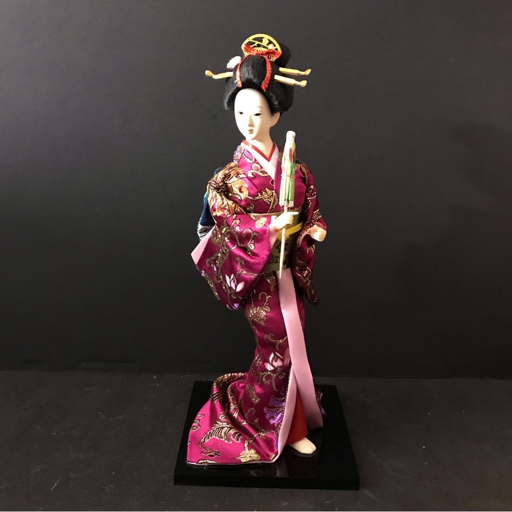 12 inches Japanese Kimono doll